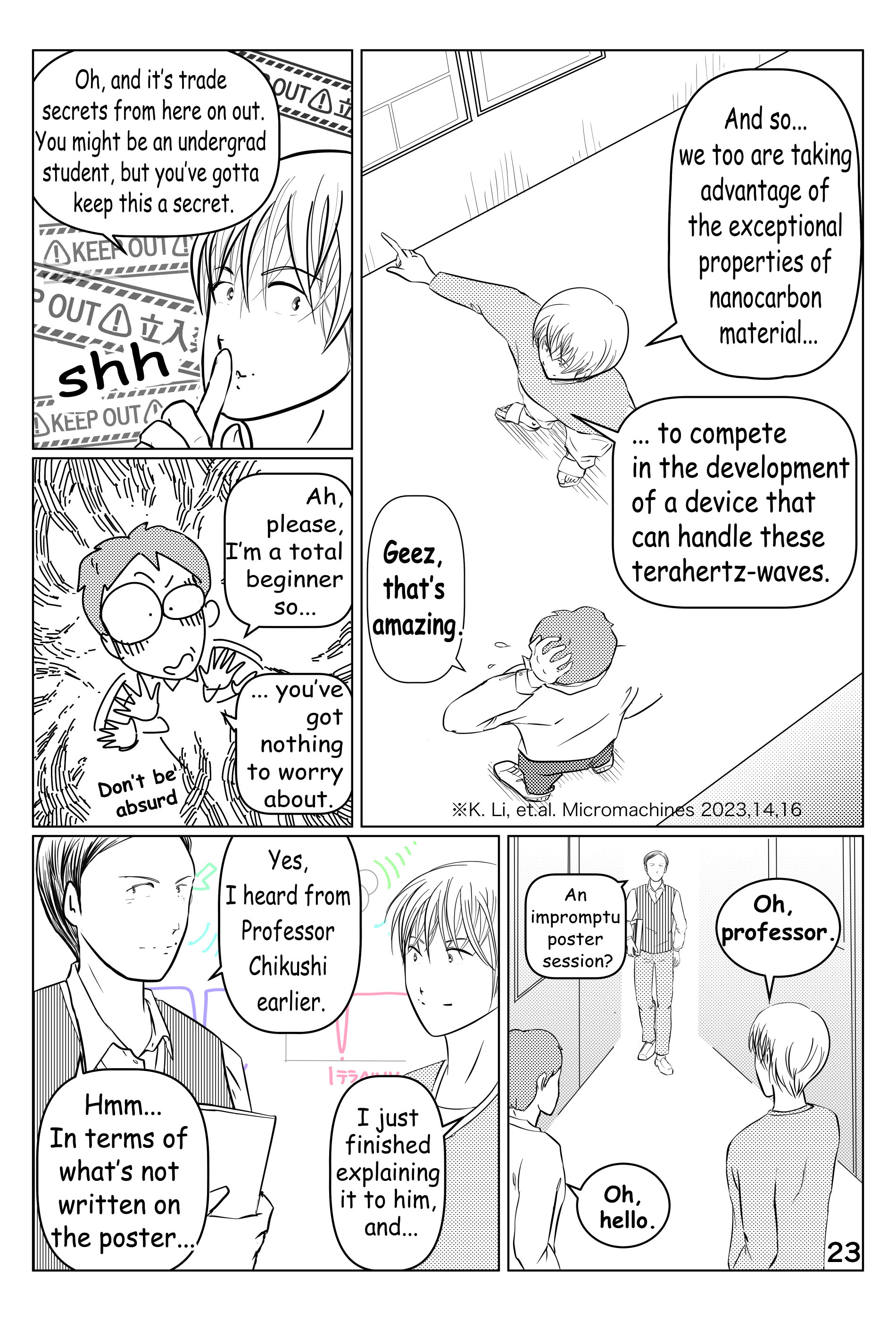 Manga Welcome to 2.5D Laboratory Chapter 03